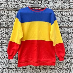 Vintage Color Black Primary Lego Sweatshirt Long Sleeve MEDIUM?